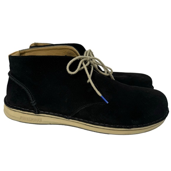 Birkenstock Other - Birkenstock Troy Black Suede Leather Chukka Boots